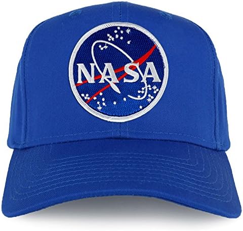 ArmyCrew XXL преголема лого на ќофтиња од НАСА Ironелезо на лепенка цврста капа за бејзбол