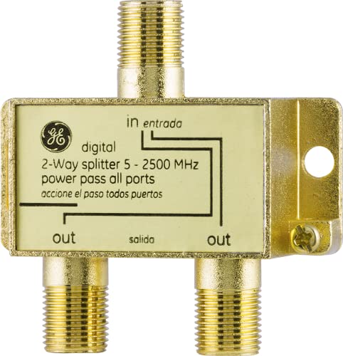Тестер за континуитет на континуитет на Coax4 Southwire M500CX4/Mapper & GE Digital 2-насочен коаксијален кабел за сплитер, 2,5 GHz 5-2500 MHz,