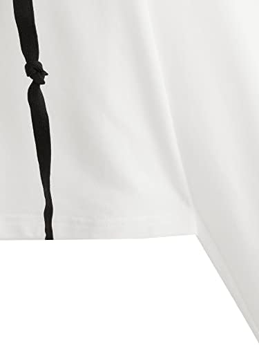 Oyоангл женски долги ракави со долги ракави со бука со качулка со аспиратор за качулка, вртеж за џемпери на врвот на врвот