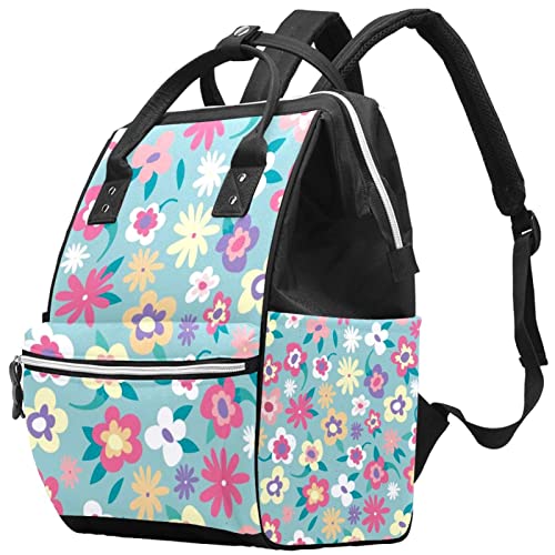 Торби за Торби со цветна Пелена Ранец За Мумии Торба За Пелени Со Голем Капацитет Патна Торба За Нега На Бебиња