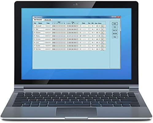 Linortek NetBell-NTG-W6 TCP/IP веб-базиран PA Controller Multi-Function Wallид монтиран звучник за училишно/фабрички пауза за