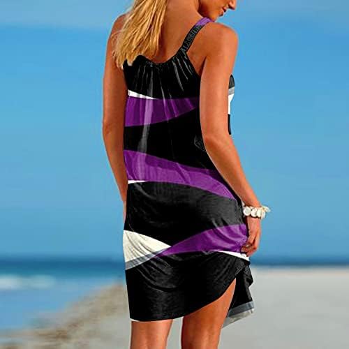 FQZWONG MIDI фустани за жени лето елегантен одмор на плажа, проток на сонце, трендовски празнични забава што излегуваат одморалиште на одморалиште