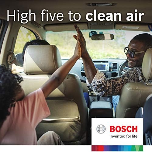 Филтер за воздух во кабината на Bosch 6028C HEPA - Компатибилен со Select BMW 525i, 528i, 530i, 540i, M5, 1 COUNT