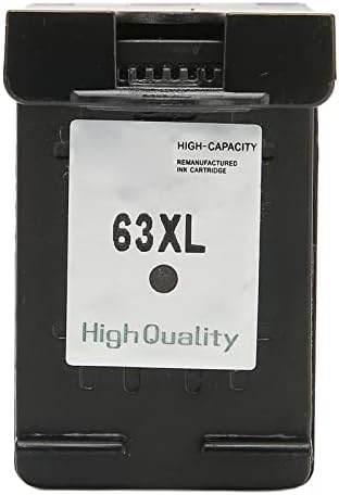 Замена на касети со мастило за HP 63XL, касети за печатење во црна/боја за OfficeJet за DeskJet, лесен за инсталирање, компатибилен со повеќето