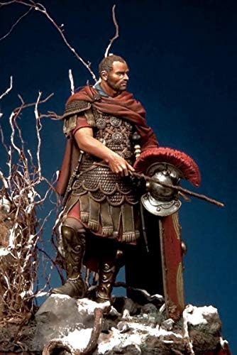 GL-HOME 1/24 Антички римски воин во воинска смола Модел за историски воени теми необработени и необоени комплети за карактер //