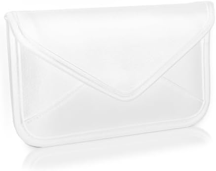 Boxwave Case компатибилен со Honor Play 3E - Елита кожна торбичка за месинџер, синтетичка кожна покривка на куќиште Дизајн за честа игра 3е