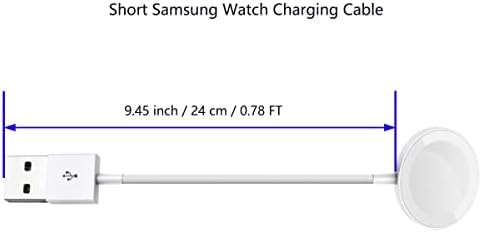 Краток полнач за часовници компатибилен со Samsung Galaxy Watch 5/5 Pro, Galaxy Watch 4/4 Classic/3/Active2/Активен, преносен