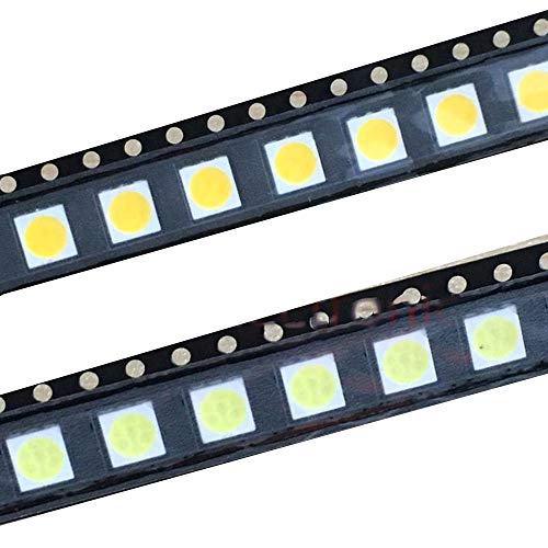 Galaxyelec 500pcs/lot SMD 5050 LED чипови топло бело/бело LED 5050 чип LED 5050 диоди 12-15lm за осветлување на LED светлосна ламба
