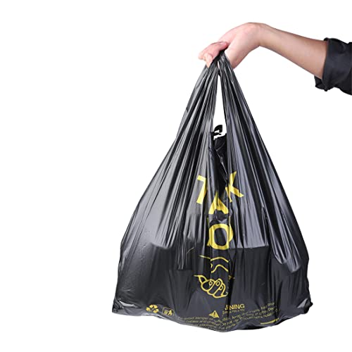 YSMILE 50 компјутери Ви благодариме пластични торби за маици за мал бизнис продавница за пластична торба за отстапување со рачка