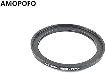 Додатоци за фотоапарати Hasselblad HB60-72mm бајонет од 60 до 72мм завртки за прстен за адаптер за адаптер за навој, зачестете го прстенот