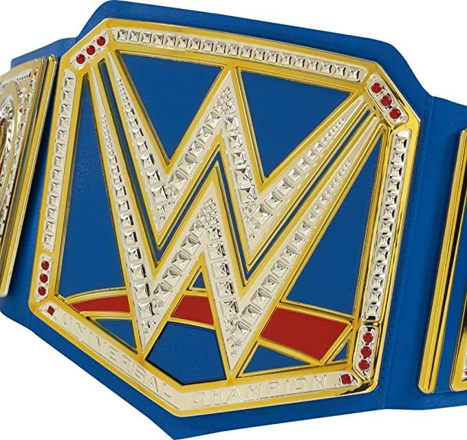Реплика Детска титула за првенство на WWE во која има автентичен стил, метални медалјони, кожен појас и прилагодлива карактеристика