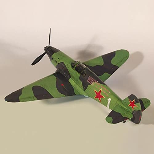 Алменкла 1/35 Советски Сојуз Јак 1 борбен авион хартија модел ракотворби Исклучителна 3Д авион минијатурна хоби воздушна авијација борец за