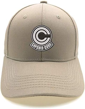Структура на капсула Dragonball Corp Baseball Cap везена тато капа за прилагодување на капачето за Snapback