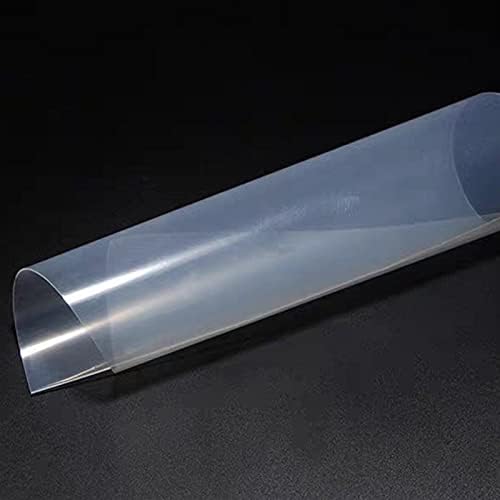 1 пц тенок силиконски лист 0,1/0,2/0,3/0,4/0,5/0,6/0,8/1мм дебела транспарентна гумена топлина отпорна на силициум филм самостојно