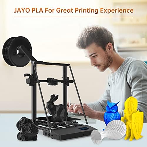 Димензионална точност на печатење Jayo PLA, 1,75 mm PLA, димензионална точност +/- 0,02mm, потрошен материјал од 0,25kg spool