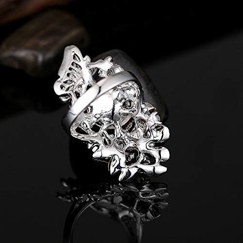 Womenените ветуваат прстен моден накит ретро сафир и аметист инлеј пеперутка прстен на две парчиња гроздобер прстени за појавување ветувачки прстени