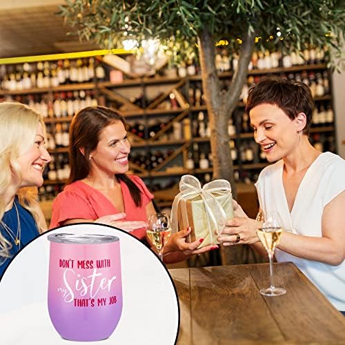 СОНИШТАТА НА АЈАНА ПРОДОЛЖУВААТ ДА СЈААТ Позитивност Вино Кафе Тамблер-Духовни Подароци За Жени-Инспиративни Чаши за Релаксирање, Смирување.