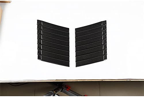 Hageza ABS Hood Engine Ingine Vent Grill Grill Louvered Scoop Cover Decorative Trim Fit for Ford F150 2009-2014 додатоци за