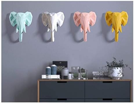 Креативни животни елен глава слон домашна дневна соба позадина wallид uralидни wallидни барови barsидни украси за украси
