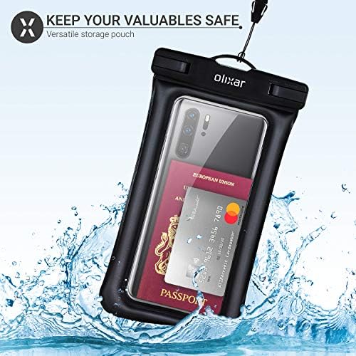 Оликсар За iPhone XR Водоотпорна Телефонска Торбичка-Потопна Водоотпорна Торбичка- [Универзален Дизајн] - За Паметни Телефони