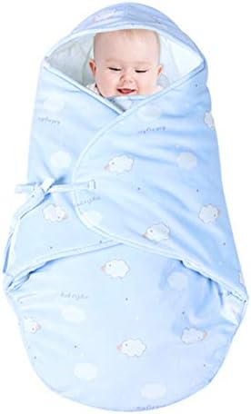 Преносна торба за спиење на бебето Xunmaifsh, мека топла бебешка вреќа за спиење, носено ќебе, бебешки растат торба за лабава, 7390см