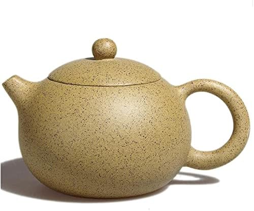 Премиум Зиша чајник познат рачно изработен оригинал рудник Виолетова кал чајник 380ml кинески јксинг чај за цветни чај, лабав чај од лисја - канцелариски чајник