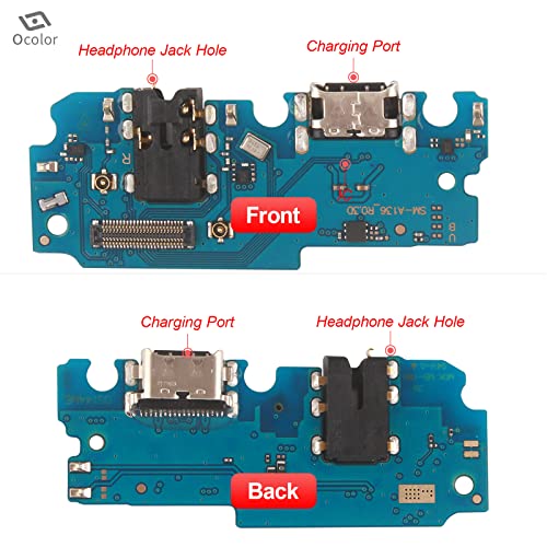 Док конектор за Samsung Galaxy A13 5G A136U 6,5 Порта за полнење USB полнач на табла Флекс кабел за Galaxy A13 5G A136F Делови за