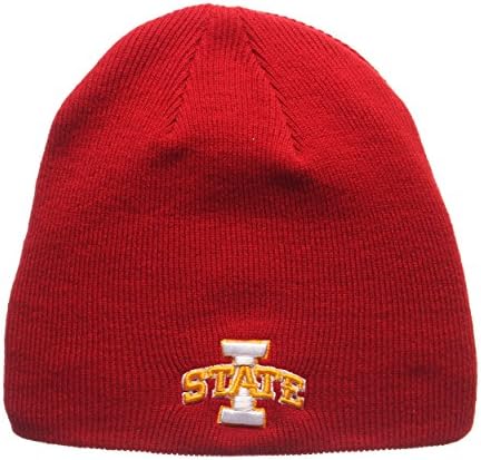 Zephyr Zhats Edge Skull Clumnless Classic Beanie Hat NCAA Зимски плетен ток капа
