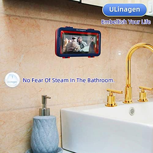Случајот за водоотпорен туш во Улинаген, ротирачки држач за туширање со екранот против магла, монтирање на огледало за бања кујна