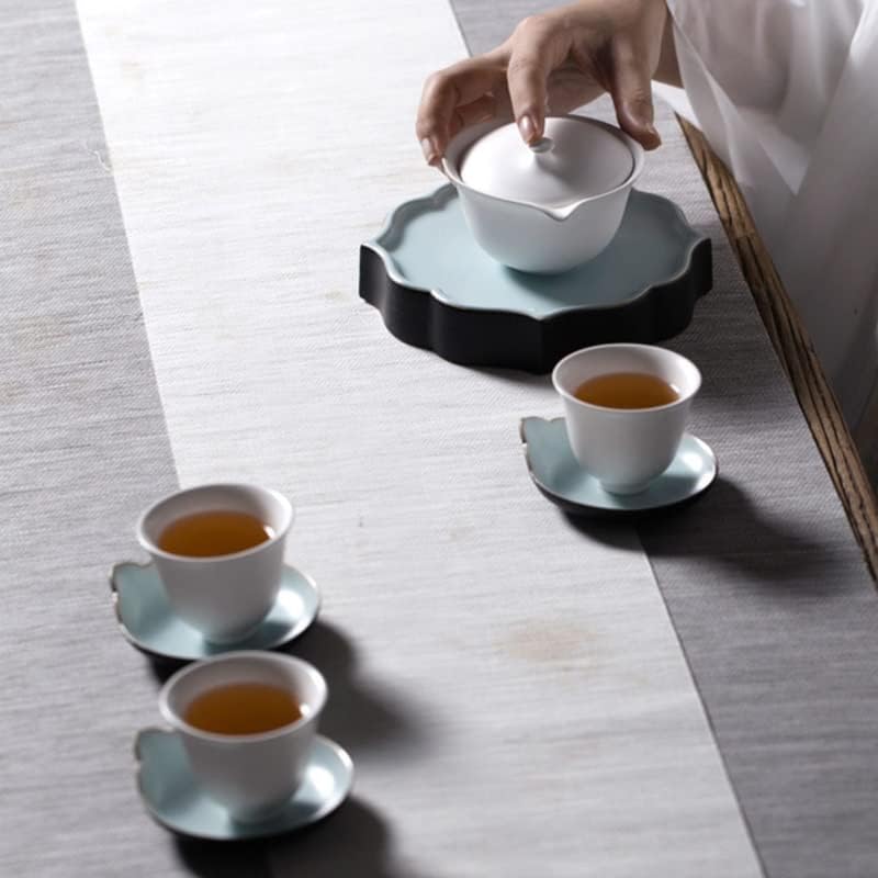CXDTBH керамички преносен чај сет за домаќинства, случајно подарок сет чај сет за прием чај