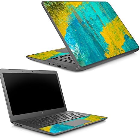 MOINYSKINS SKING компатибилна со HP Chromebook 14 G5 - Акрилна сина | Заштитна, издржлива и уникатна обвивка за винил декларална обвивка