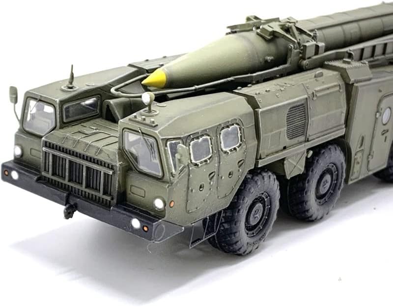 Занаетчиски руски MA7304 SCUD ракетен систем Камион Зелен 1/72 ABS резервоар претходно изграден модел