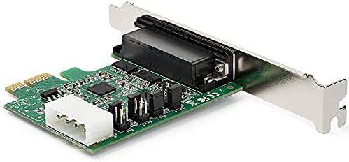 StarTech.com 4-порт PCI Express RS232 Сериски Адаптер Картичка-PCIe RS232 Сериски Домаќин Контролер Картичка-PCIe На Сериски DB9 Картичка - 16950