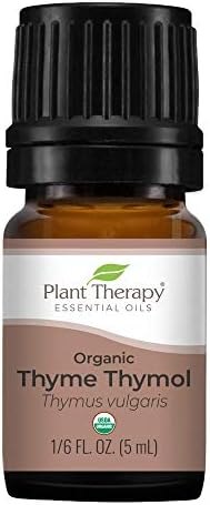 Терапија со растителна душелка Тимол органско есенцијално масло 5 ml чисто, неразредено, терапевтски одделение