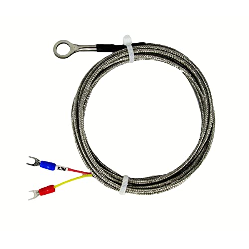 Универзален цилиндричен температура на главата CHT сензори k Type Thermocoupe со мијалник за внатрешен дијаметар од 10 mm и кабел за