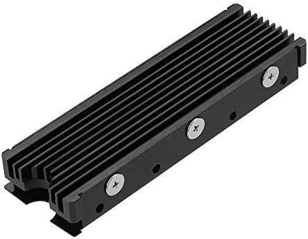 Mhqjrh M. 2 2280 SSD ладилник, Двостран Ладилник, Со Термичка Силиконска подлога ЗА КОМПЈУТЕР / PS5 M. 2 PCIE NVMe SSD или M. 2 SATA SSD