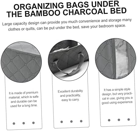 LIFKOME 1pc Под Креветот Организирање Торба Утешител Торба За Складирање Играчка Торби За Складирање Под Кревет Решетката За