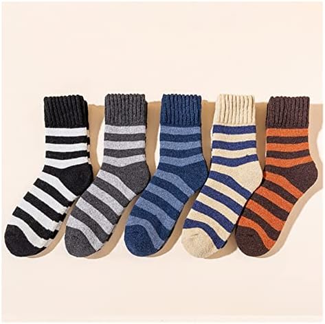 Чорапи за мажи MFCHY Супер густа зимска топла волна чорапи за да се спротивстави