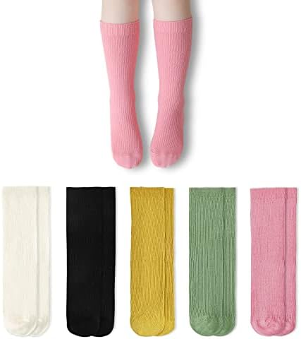 Чорапови за девојчиња Мери Мери, долги чорапи за девојчиња за мали деца, детски фудбалски чорапи колено високи цевки чорапи