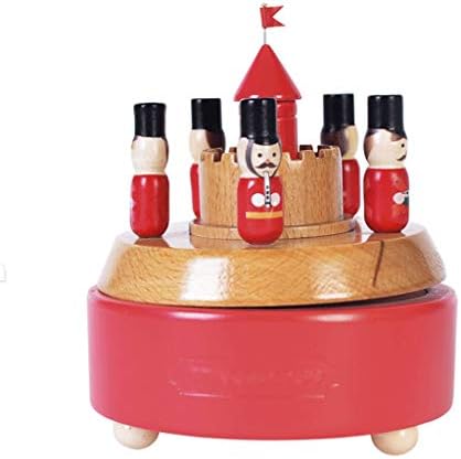 Gkmjki орев што ротира бука музичка кутија роденденски мебел за украсување креативен подарок музички кутија