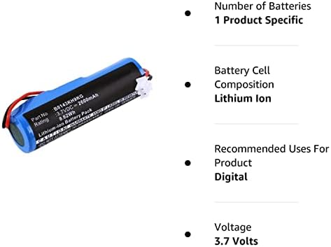 Синергија Дигитален Засилувач Батерија, Компатибилен Со Croove B0143KH9KG Засилувач Батерија -