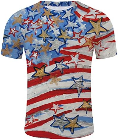 Летни кошули за фустани за мажи кратки машки независност дигитална рунда печатење врвни обични маички со долги ракави маички во А.