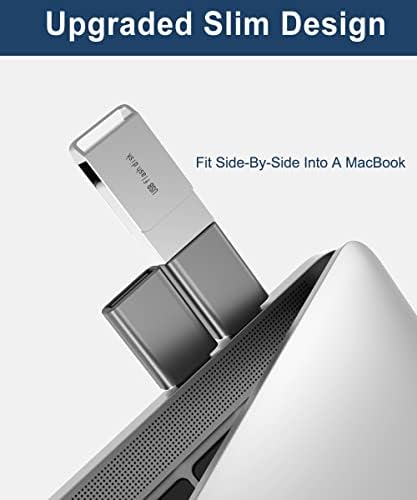 USB C до USB адаптер пакет со кабел за полнач за полнач од типот C 100W 10FT, компатибилен со MacBook Pro 2022, S22 21, iPad Pro Air 4 5 4 -ти