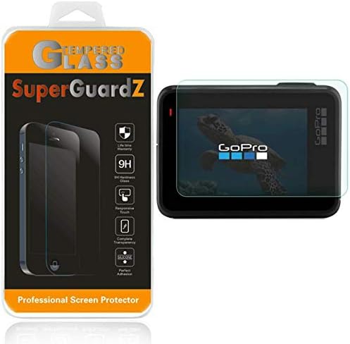 [3-пакет] За GoPro Hero7 Црно/сребро/бел заштитник на екранот со калено стакло, Супергардц, 9H, 0,3 мм, анти-крик, анти-меур, анти-прстински