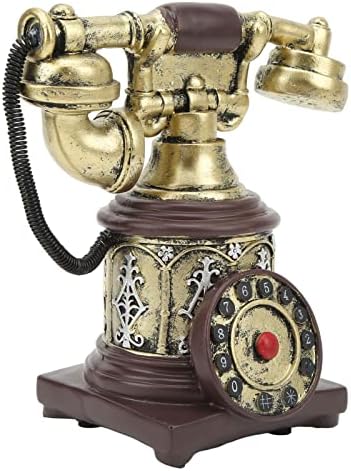 Антички Телефонски Занаети, Ретро Рачно Изработени Лесни За Носење Мазна Површина Уникатен Анти Старечки Старомоден Телефонски Декор
