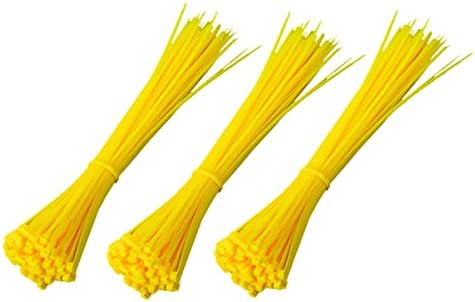 СОЛУСТЕР Најлон Поштенски жица жолта поштенски врски само заклучување кабел врски индустриски поштенски врски Заврши Врски: 1000