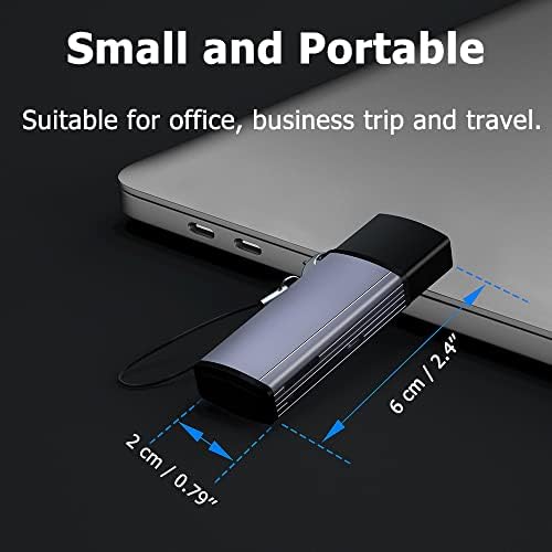Читач На SD Картички, IVSHOWCO USB C 3.0 До Micro SD Адаптер За Читач На Мемориски Картички За MacBook Air, iPad Pro 2018, Galaxy