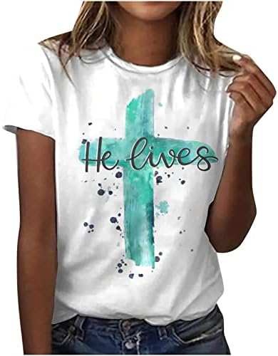 Есен лето врвни дами кратки ракави екипаж памук цветни графички брендови блузи маица за тинејџери девојки ym ym