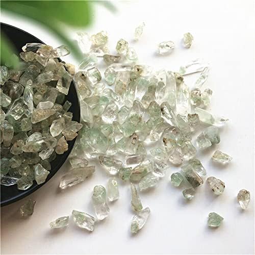 FOPURE убава 100g природна зелена фантомска кристална кварц примерок од скапоцен камен природни камења и минерали
