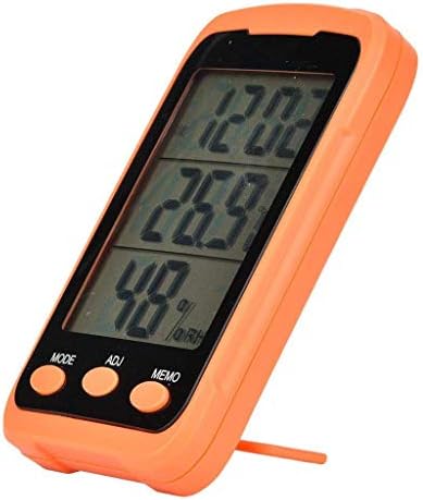 UXZDX Cujux Дигитална температура и мерач на влажност Мерач на домаќинства во затворено Електронско влажно и сув термометар